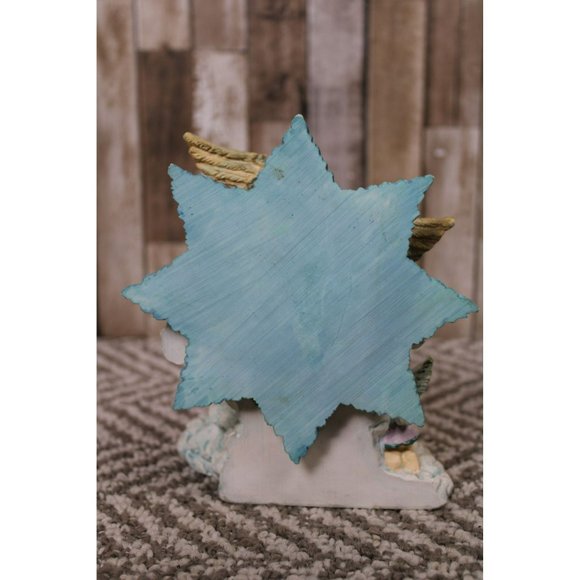 Angel Playing Harp Music Box with Spinning Star - Picture 3 of 7